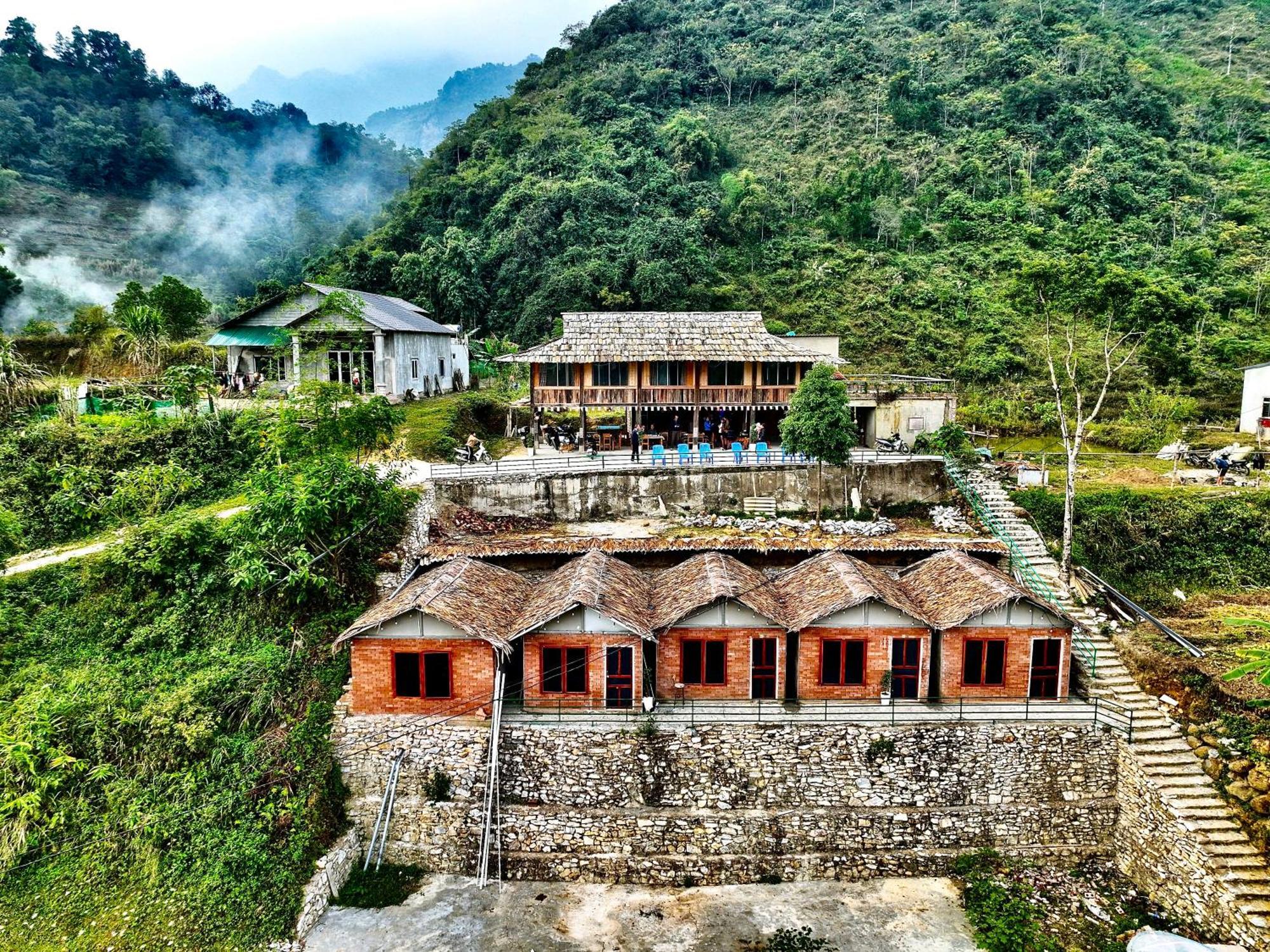 Du Gia Cozy Homestay & Tours Lang Cac Exterior photo